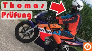 Prüfungsfahrt Motorrad 🏍 Thomas  | Fahrschule Frey Fahren