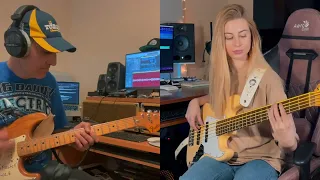 StratoFaster - A Guitar Party by Omer B (feat. Ana Pshokina)