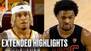 Bronny James & USC Take On Adam Miller, Frankie Collins At ASU | Extended Highlights