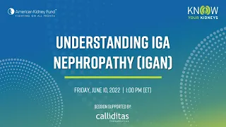 Understanding IgA Nephropathy (IgAN) | American Kidney Fund