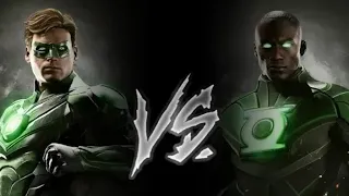 Injustice 2 - Hal Jordan Vs. John Stewart (HARD)