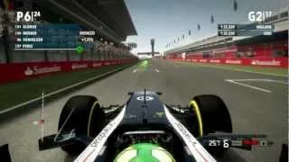 F1 2012 Gameplay Ita PC Gran Premio di Spagna Gara#5 - Lotta ad armi pari -