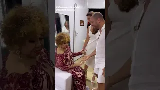 Aquele encontro de Alcione, Diogo Nogueira e Paolla Oliveira.