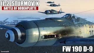 IL-2 Sturmovik Battle of Bodenplatte Focke Wulf Fw-190 D-9 Airfield Attack