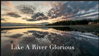 074 SDA Hymn - Like a River Glorious (Singing w/ Lyrics)