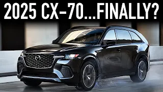 2025 Mazda CX-70.. Fixing Past Mistakes?