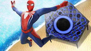 Garry's Mod: TRAMPOLINE Jumps/Fails - SPIDERMAN (Epic)