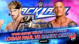 WWE 2K24 | Logan Paul Vs Randy Orton - WWE United States Championship | WWE Backlash