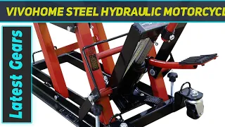 VIVOHOME Steel Hydraulic Motorcycle ATV Lift Jack - Review 2023