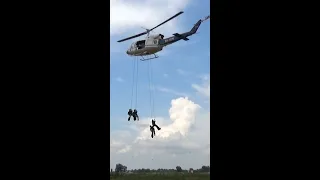 Helicopter commando demo #shorts