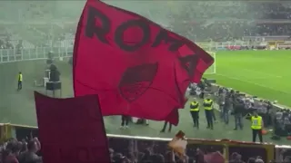 Torino-AS ROMA 0-1 Cori dei tifosi Romanisti 8/4/2023