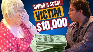 SCAM VICTIM GETS HER $10,000 BACK