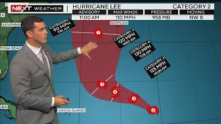 Hurricane Lee update for September 10 at 11 a.m.