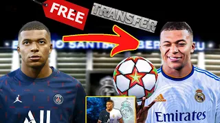 Real Madrid signing Mbappe on a free Transfer🤯‼️