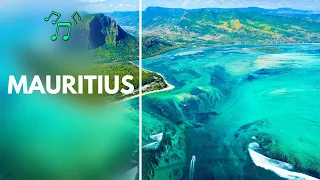 FLYING MAURITIUS ( 4K UHD ) - Relaxing Music Along With Beautiful Nature Videos 4K Video Ultra HD