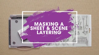 How to Create a Scene with Depth Using Masking Tape | Stamping Tips & Techniques | Create and Craft