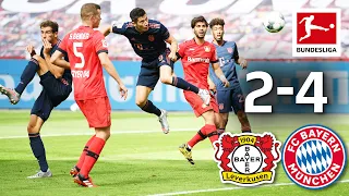 Bayer Leverkusen vs. FC Bayern München I 2-4 I Lewandowski Goal & Müller Assist Record