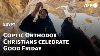 Coptic Orthodox Christians in Egypt celebrate Good Friday | AFP