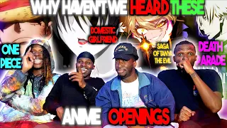 RAP FANS react to ANIME OPENINGS and ENDINGS for the FIRST TIME