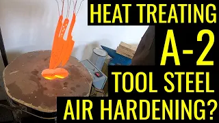 How To: A-2 Tool Steel Heat Treating