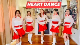 Heart Dance - Line Dance | The Angels Line Of New Jersey | Bernard Canal