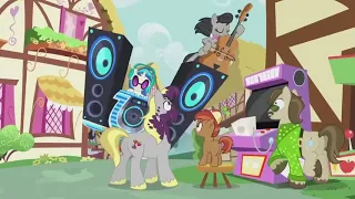 MLP - Octavia and DJ Pon 3's Dubstep Cello through Ponyville scene Sparta Remix Extended