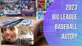 2023 Big League Baseball Rookie Auto Pull!