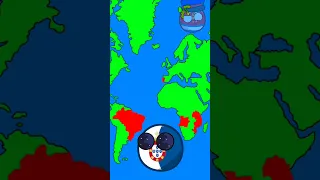 Top 10 imperios mas grandes de la historia, número 10 #countryballs