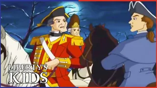 Liberty's Kids 105 - The Midnight Ride with Paul Revere & William Dawes | History Cartoons for Kids