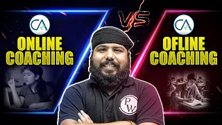 CA Online Coaching Vs Offline Coaching | Which one is better ?