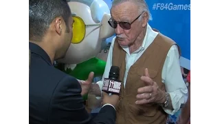 STAN LEE  & F84 GAMES (MATT VROMAN) w/ TYRONE TANN- Comikaze Expo 2015