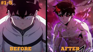 [1-5] He Got Rejected By His Crush For Being Fat And He Became The Monster King - Manhwa Recap