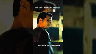 COLDEST MOMENT IN DC 🥶 || BATMAN VS SUPERMAN || #dc #dccomics #batman #superman #shorts #ytshorts