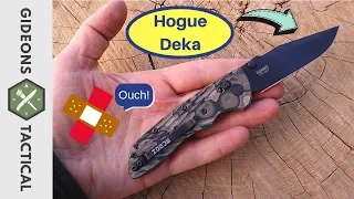 Cool But Ouch! Hogue Deka CPM-20CV Pocket Knife