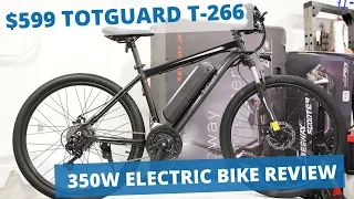 $399* AMAZON TotGuard T-266 350W ebike - Unboxing, Assembly, Test Ride & Review. Unlock Max Speed?