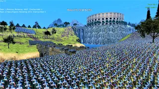 20,000 Romans Lay Siege to Castle Full Cinematic Movie Ultimate Epic Battle Simulator UEBS