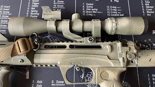 Sighting Bushnell Scope @ 75y. | ideas on Explosion issue at 5:00 & 15:00 mark also in description