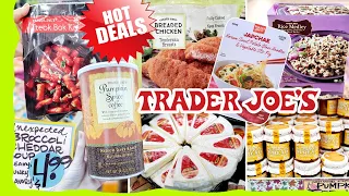 TRADER JOE'S SHOPPING ** NEW ARRIVALS for OCTOBER ** SHOP WITH ME 2023