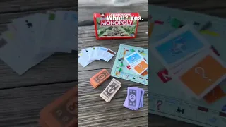 Tiny Monopoly! #monopoly #boardgames #games #toys #unboxing #asmr #relaxing #cute #mini #tiny #fyp