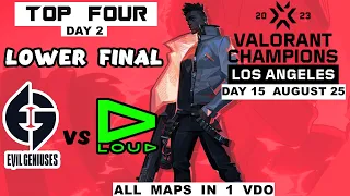 EG vs LOUD - VALORANT Champions 2023 - Los Angeles - Lower Finals