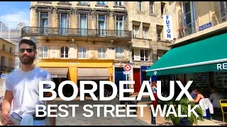 [4K] Virtual walking video of Bordeaux France 4k I Most beautiful city in France