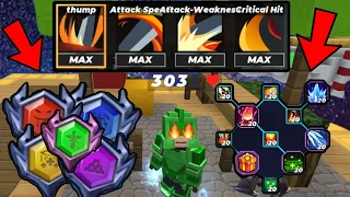 ☠️ MAX Talents + MAX Enchant + MAX Runes Power = 1 HIT!?! 🙌💀 (Blockman GO : BedWars)