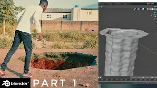 Tutorial Part 1 Blender 2.8 Vfx Hole /Modeling Part