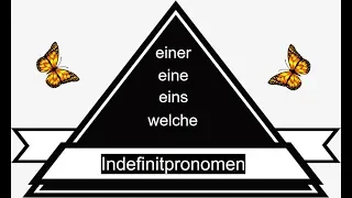 Indefinitpronomen: einer, eine, eins, welche | A2 Übung