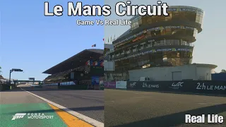 Forza Motorsport Vs Real Life - Comparison Le Mans Circuit De La Sarthe [4K XSX]