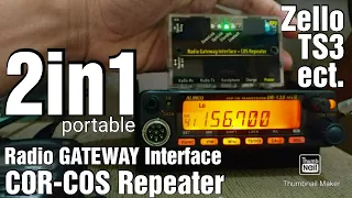 Radio Gateway Interface plus COR-COS Repeater