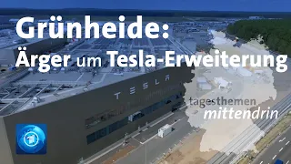 Grünheide: Streit um Tesla-Erweiterung | tagesthemen mittendrin