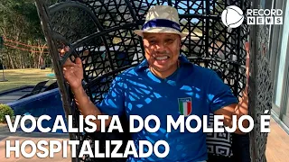 Anderson Leonardo, vocalista do Molejo, é internado com pneumonia