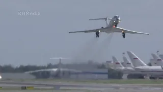Tu-134 Kosmos airlines RA-65994 takeoff
