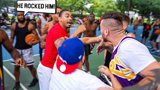 Miami Trash Talkers Wanted To FIGHT! EXPOSED Bad!! 5v5 Basketball